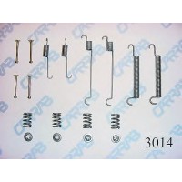 Fastening elements for rear brake pads 3014