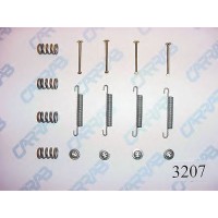 Fastening elements for rear brake pads 3207