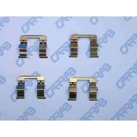 Fastening elements for front brake pads 2262