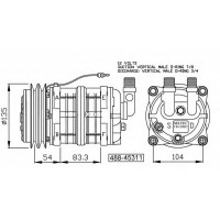Air conditioner pump 32154